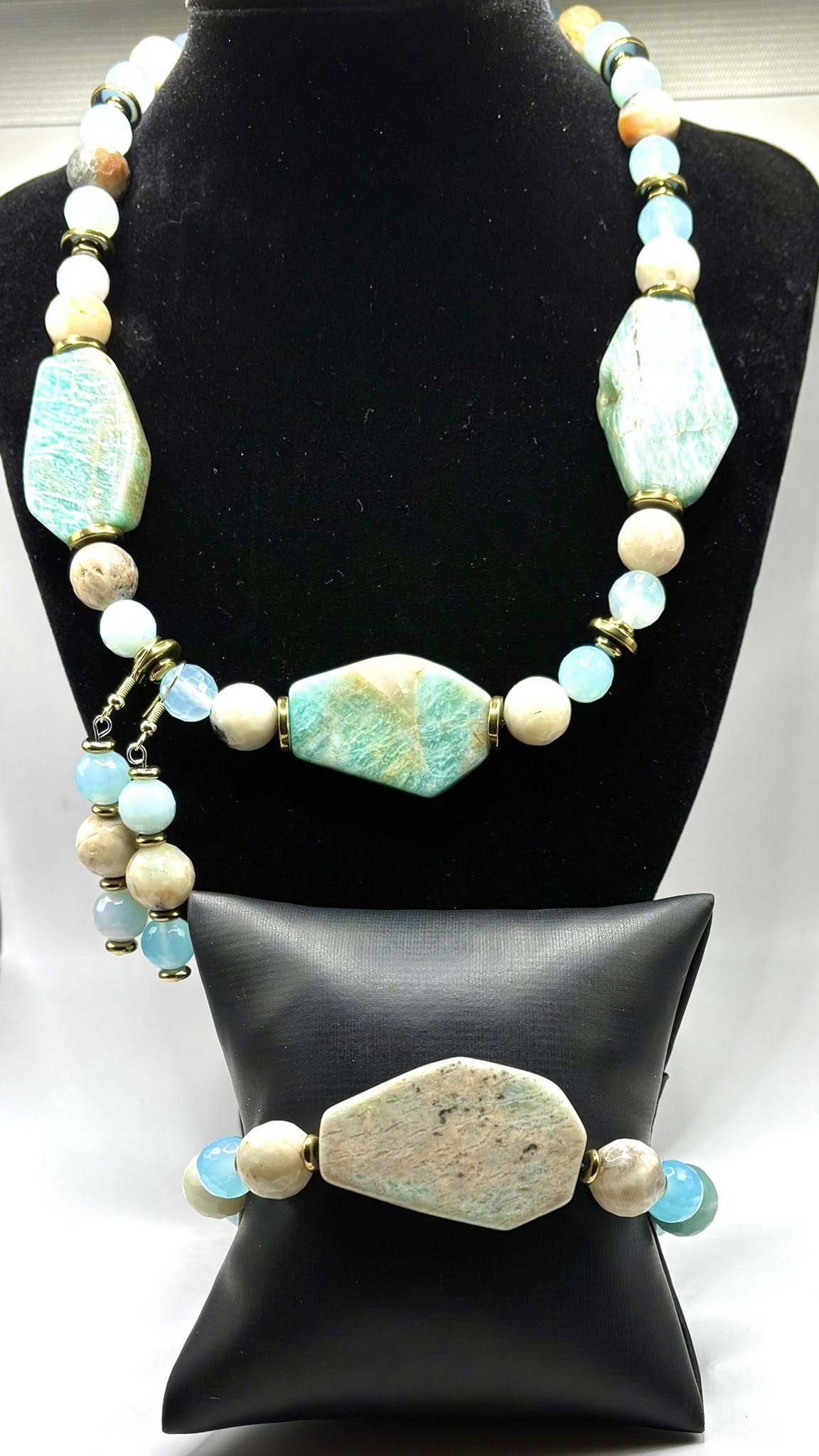 Golden Amazonite Harmony Set