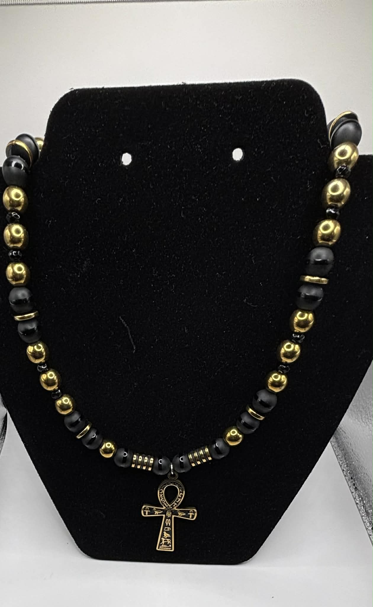 Golden Legacy Ankh Necklace