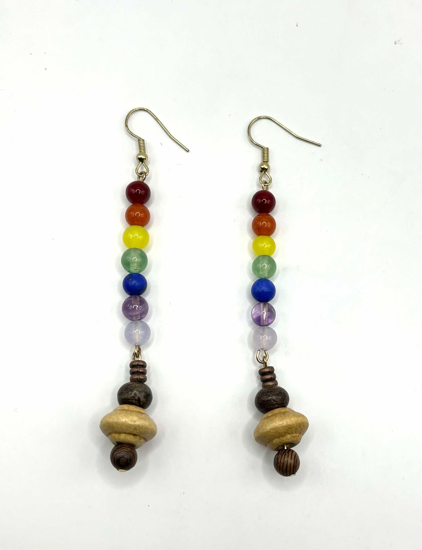 Chakra Beaded Earrings