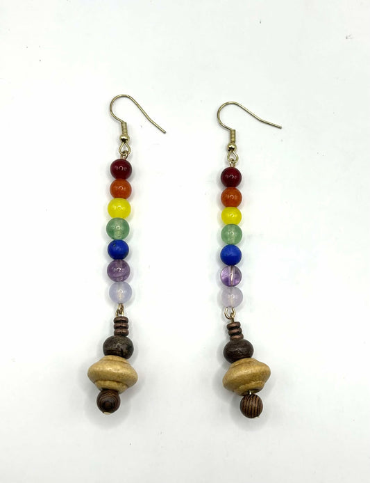 Chakra Beaded Earrings