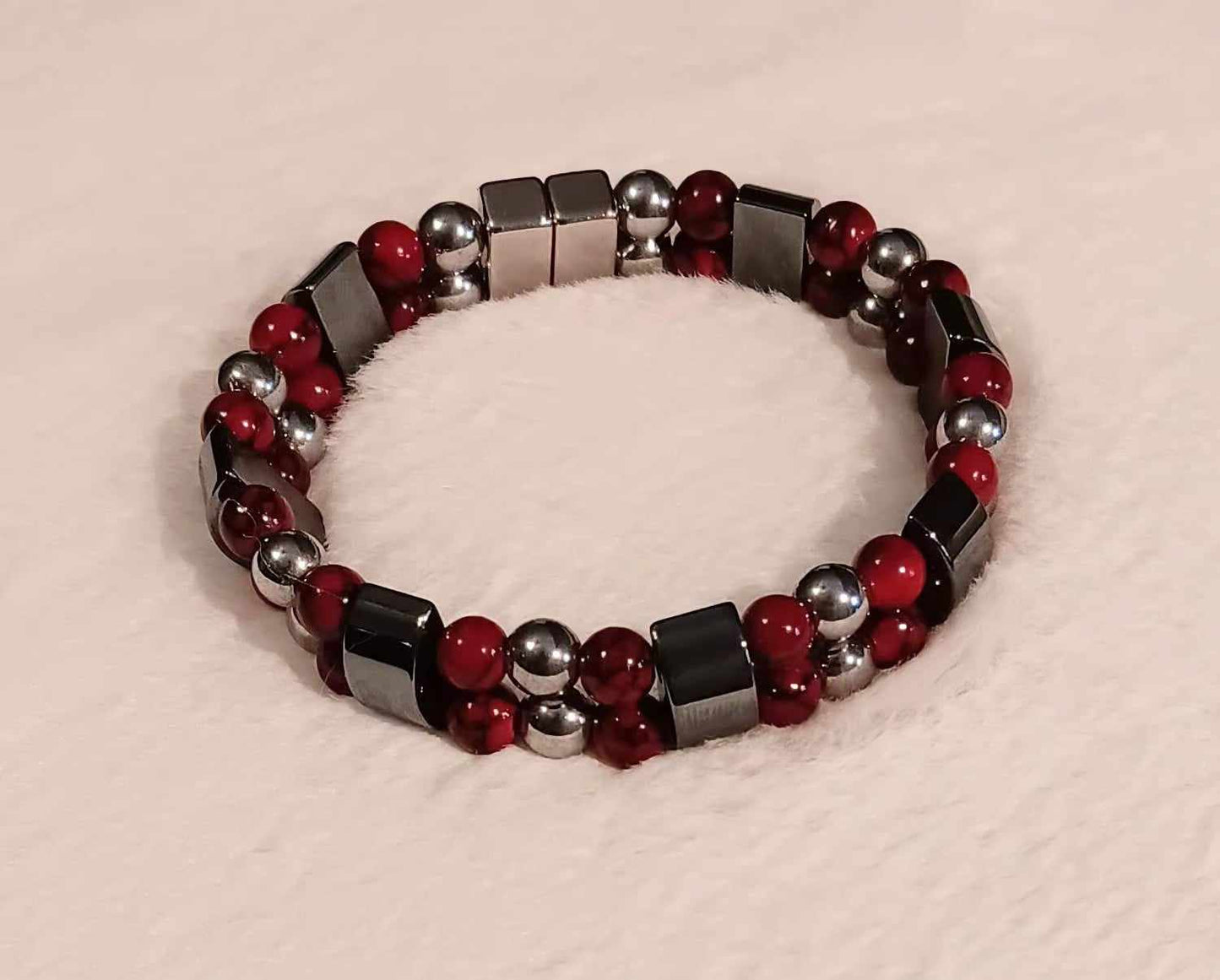 Red Quartz 6mm Bracelet