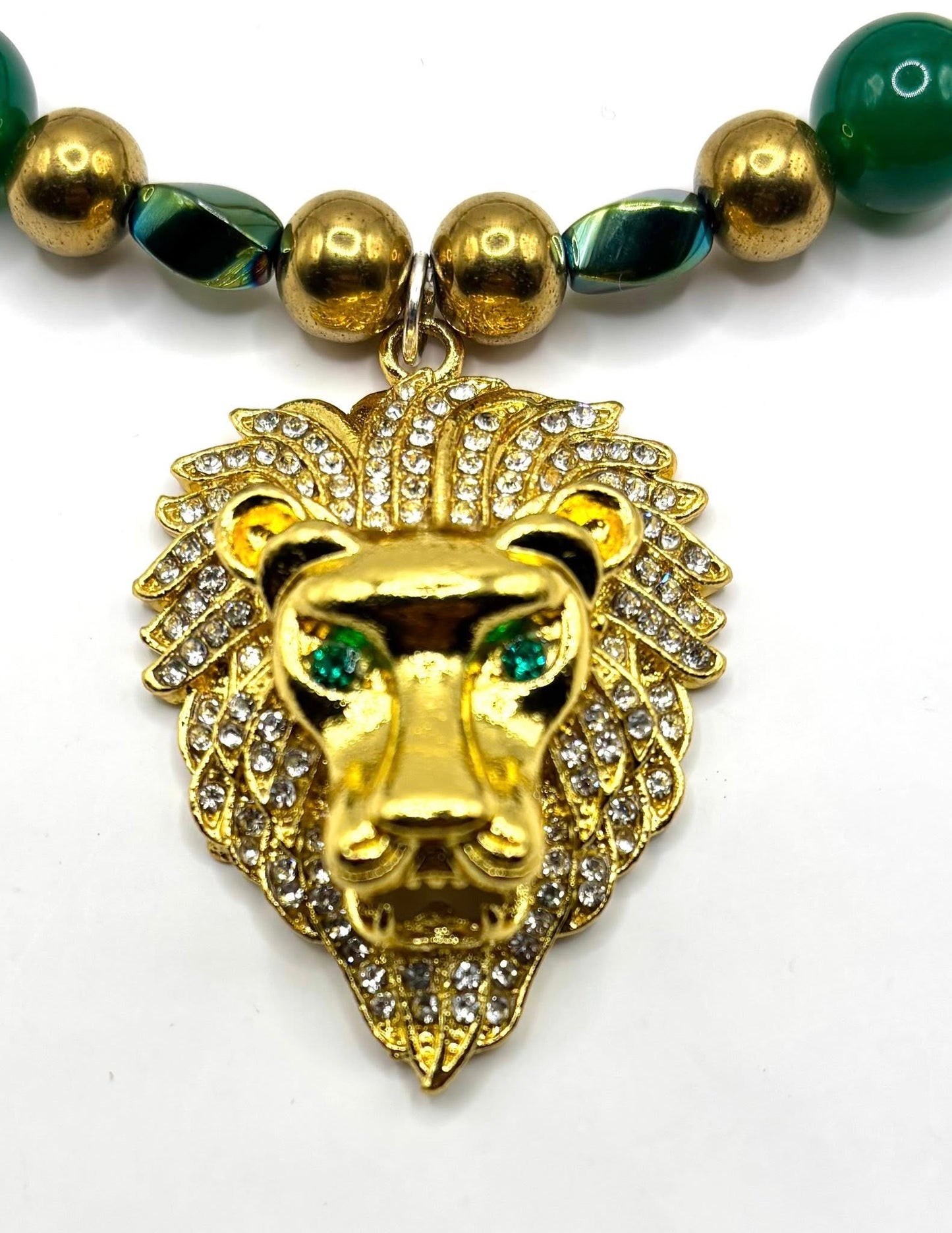 Lion Power Necklace – Strength, Courage &amp; Prosperity