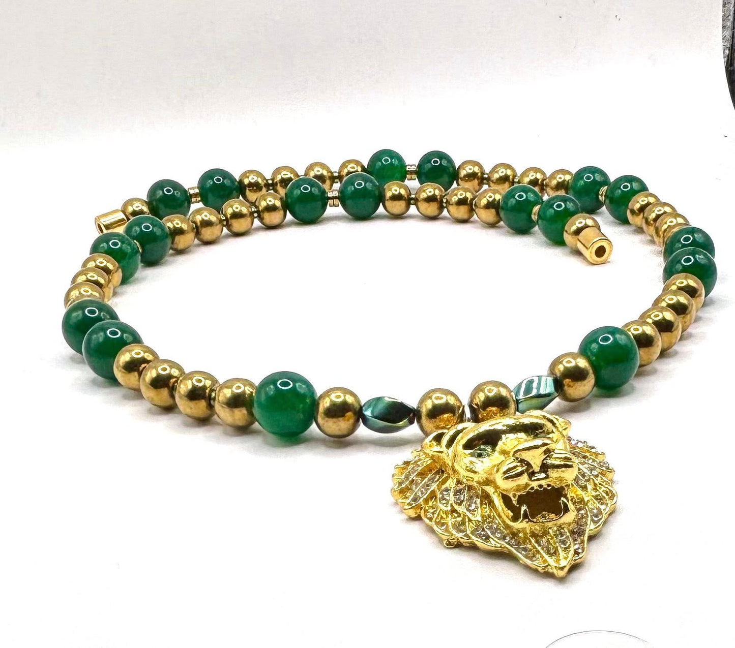 Lion Power Necklace – Strength, Courage &amp; Prosperity