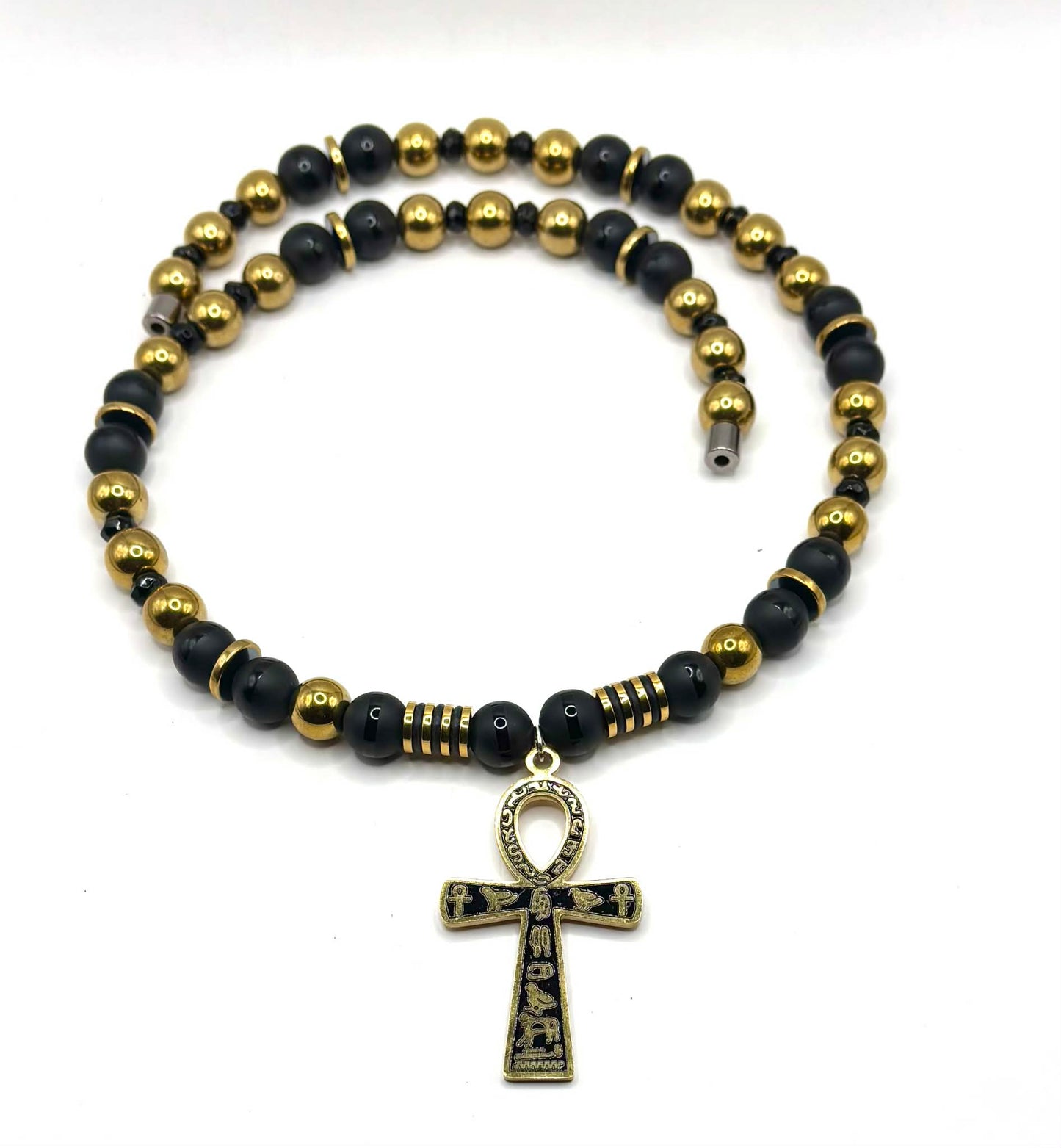 Golden Legacy Ankh Necklace