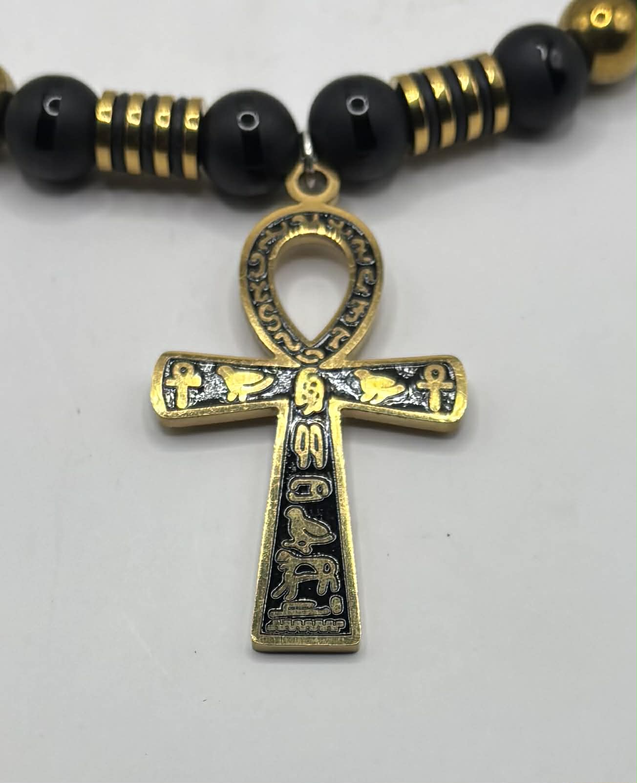 Golden Legacy Ankh Necklace