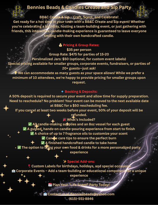 Candle Create & Sip